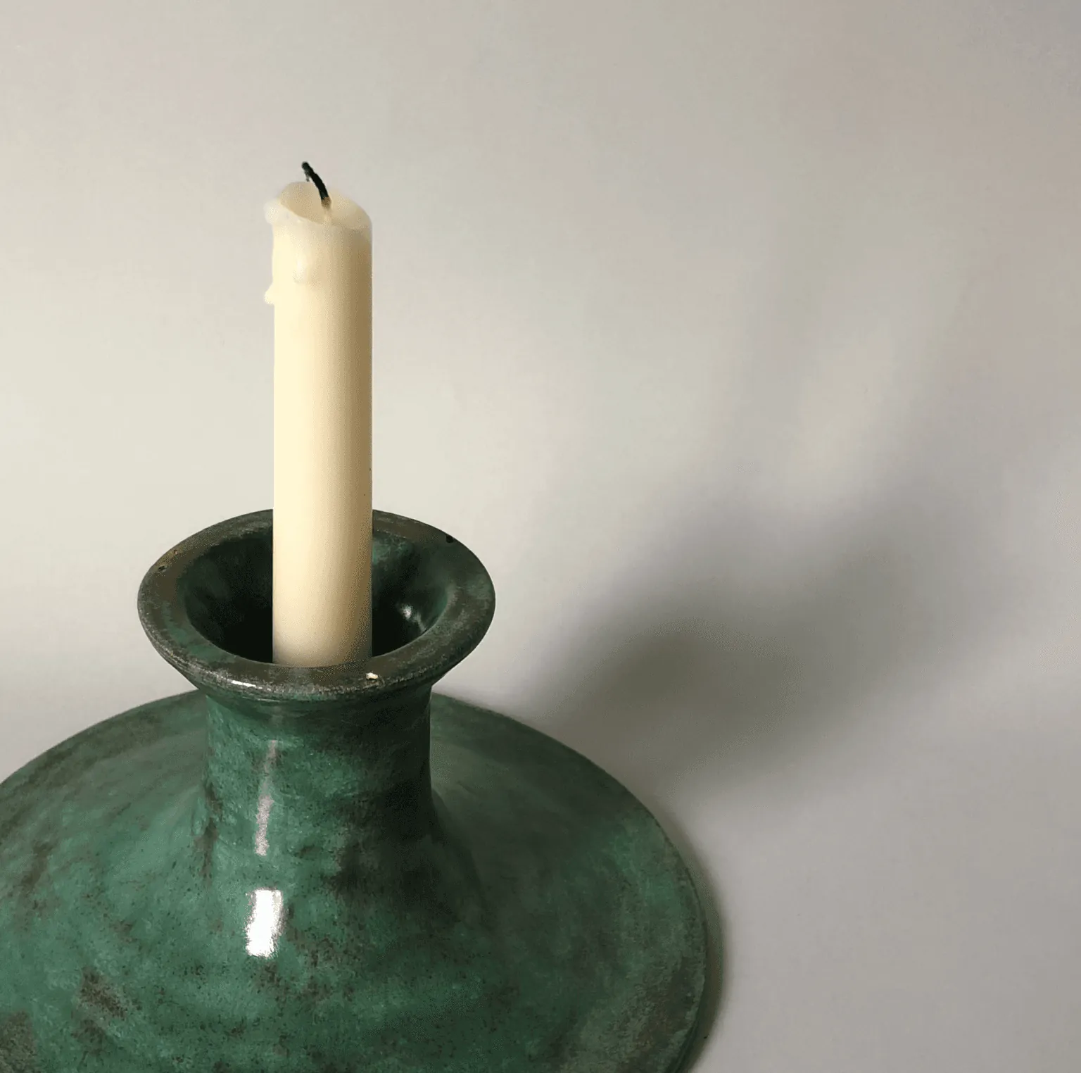 As a candle holder
